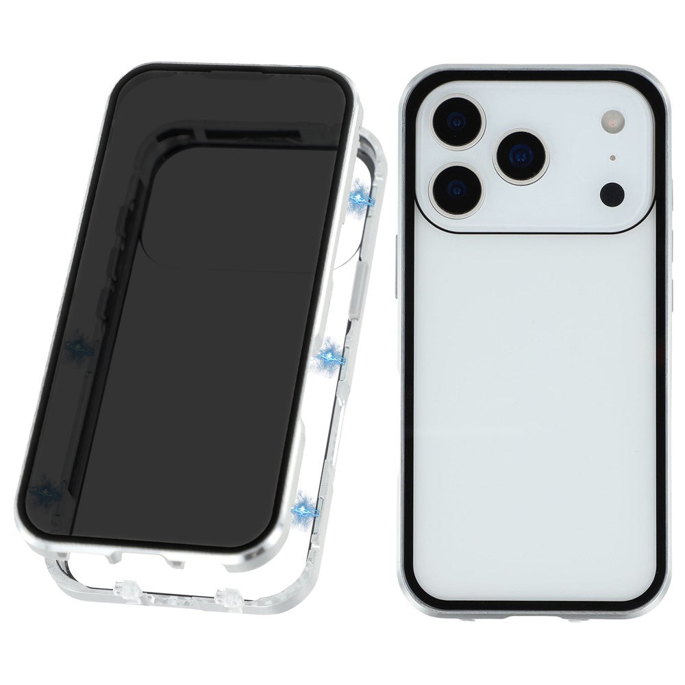 360° [SICHTSCHUTZ 9H-Glas] Aluminium Vollschutz Hülle/Case für iPhone 17 Pro, 17 Pro Max | ZITOCASES®