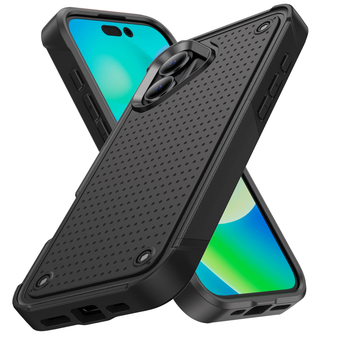 Zweifarbige Stoßfeste Silikon Hülle/Case für iPhone 17 | ZITOCASES®