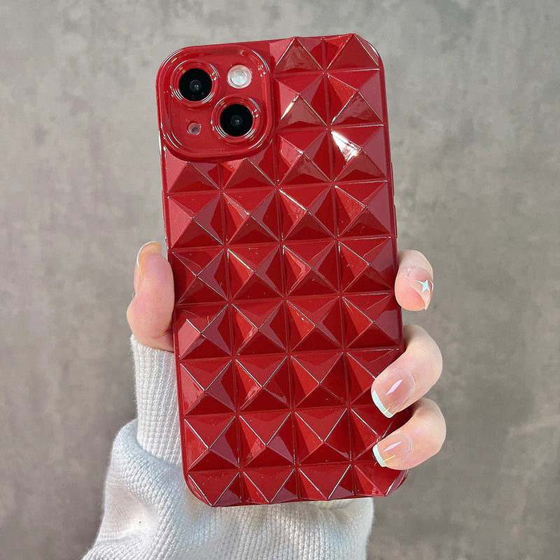 3D Nieten Silikon Hülle/Case für iPhone 16 -Serie | ZITOCASES®