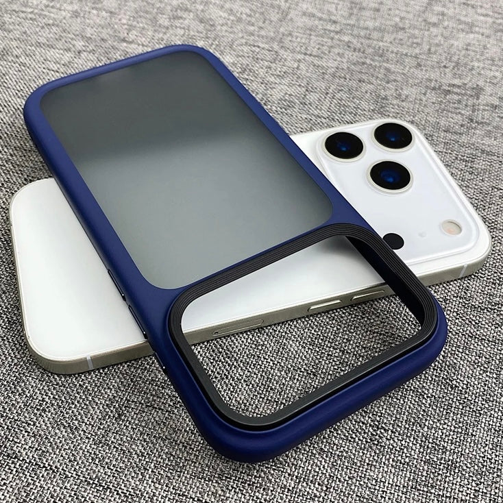 Matte/Transparente Silikon Hülle/Case mit farbigen Akzenten für iPhone 17 Pro, 17 Pro Max | ZITOCASES®