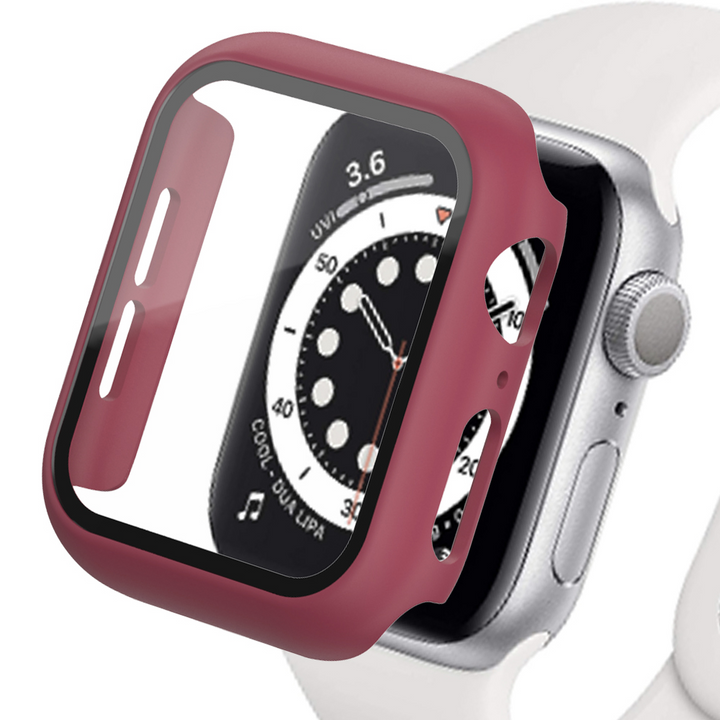 Bunte Plastik Vollschutz Hülle/Case für Apple Watch Series 10, 9, 8, 7, 6, 5, 4, 3, 2, 1, SE, Ultra | ZITOCASES®