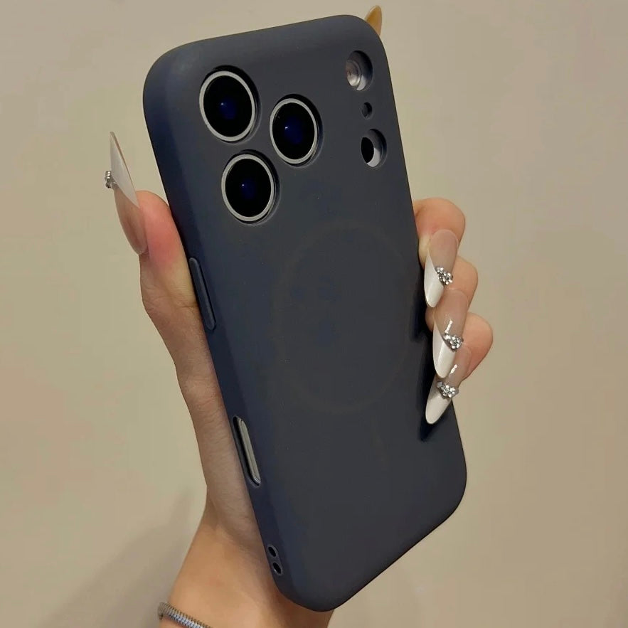 Ebene Silikon Hülle/Case mit abgeflachten Kameralinsen für iPhone 17 Pro, 17 Pro Max | ZITOCASES®