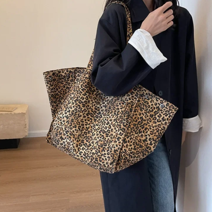 Kunstleder Leopard Hand/Trage/Schulter/Umhänge-Tasche | ZITOCASES®