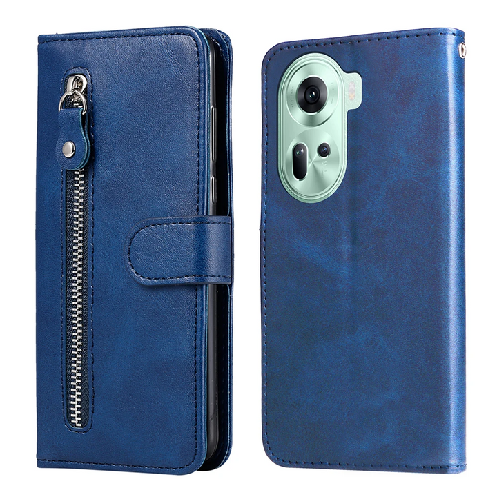 Kunstleder Brieftaschen Hülle/Case verschiedene Farben für Oppo Reno 12, 11, 10, 9, 8, A-Serie | ZITOCASES®