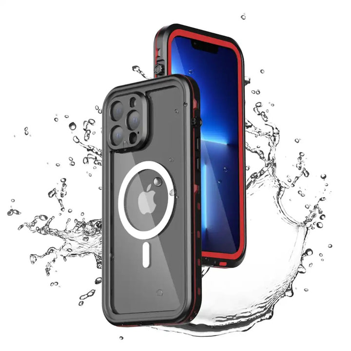 Wasserdichte Silikon Vollschutz Hülle/Case für iPhone (inkl. MagSafe/Magnete) | ZITOCASES®