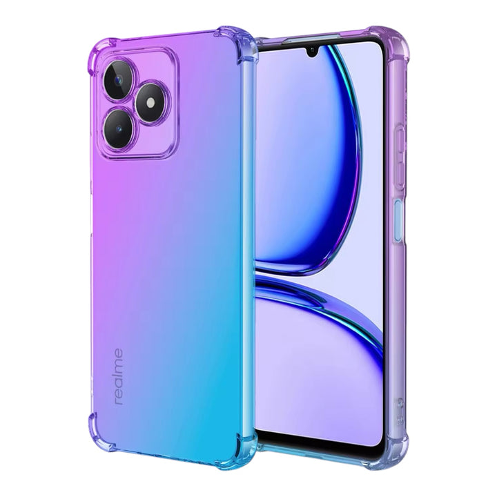 Regenbogen Airbag Soft Hülle/Case für Realme GT-Serie | ZITOCASES®