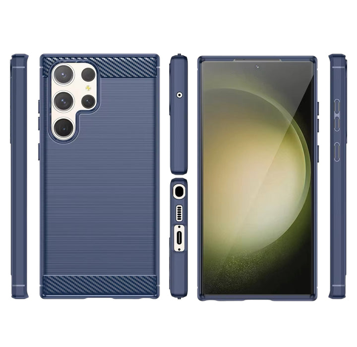 Edle Carbon Akzente Soft Hülle/Case verschiedene Farben für Samsung Galaxy Note-Serie | ZITOCASES®