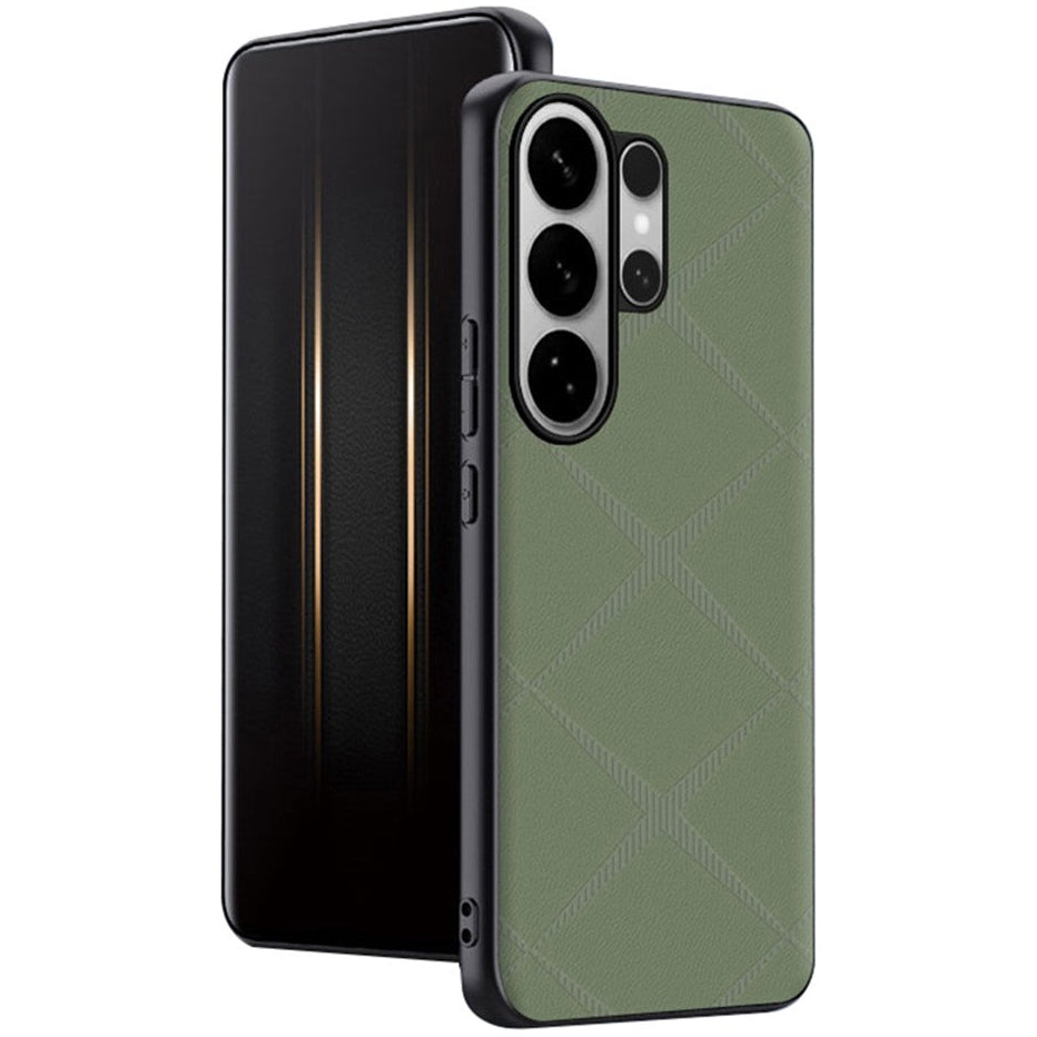 Karierte Kunstleder Hülle/Case für Samsung Galaxy S26, S26 Plus, S26 Ultra | ZITOCASES®