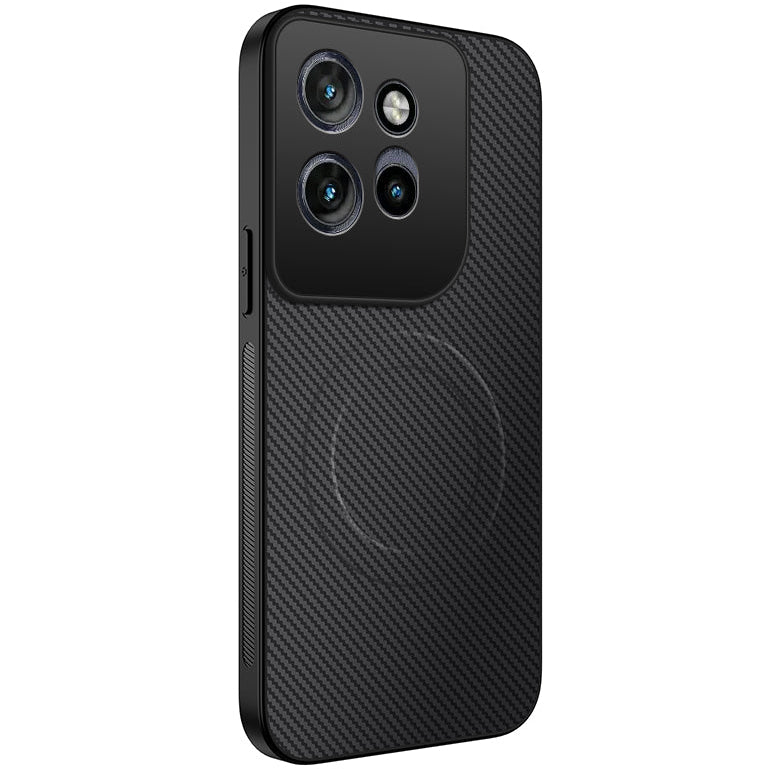 Carbon Optik Silikon MagSafe/Magnet Hülle/Case für Motorola Edge 70 | ZITOCASES®