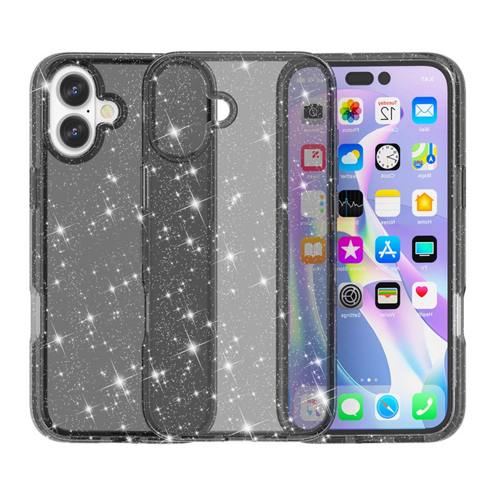 Bunte/Transparente Glitzer Silikon Hülle/Case für iPhone 17 | ZITOCASES®