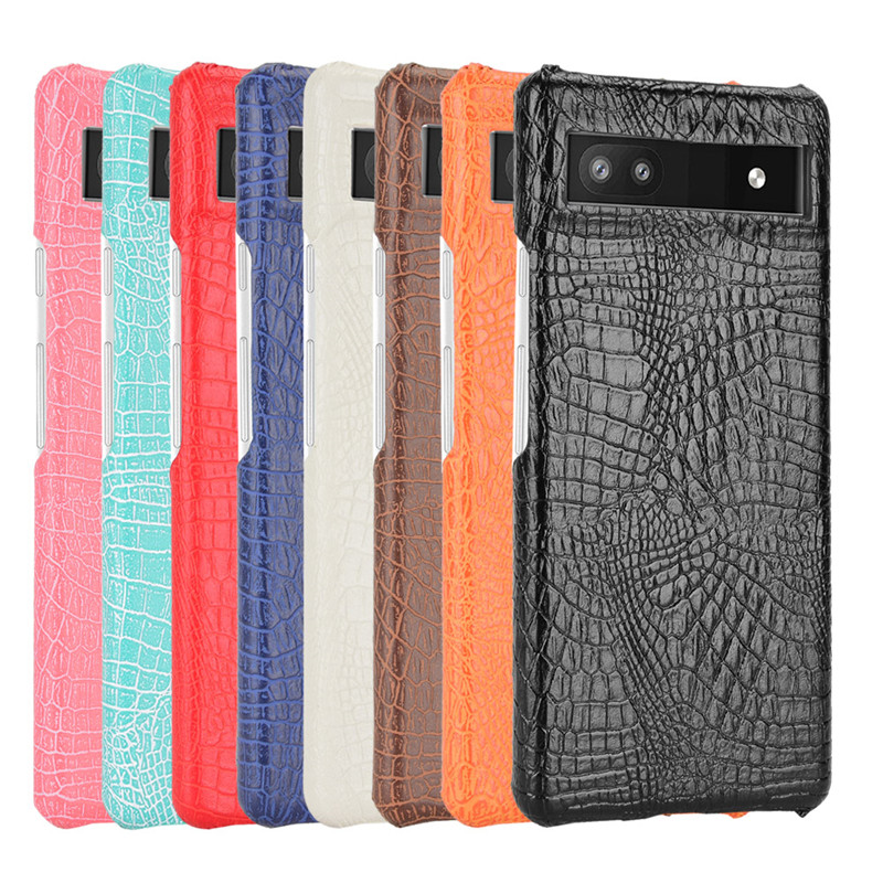 Krokodil-Leder Optik Hülle/Case verschiedene Farben für Google Pixel 9, 8-Serie | ZITOCASES®