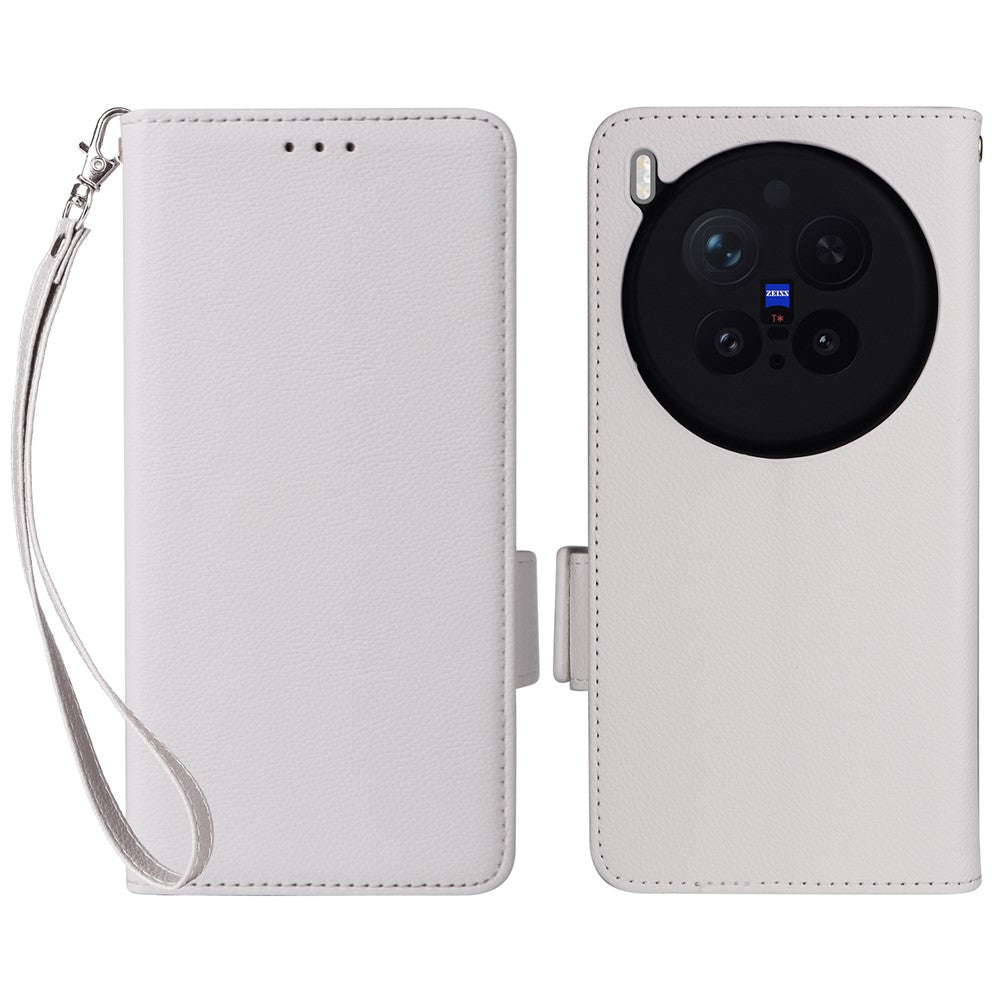 Kunstleder Klapp Hülle/Flip Case für Vivo X300, X300 Pro