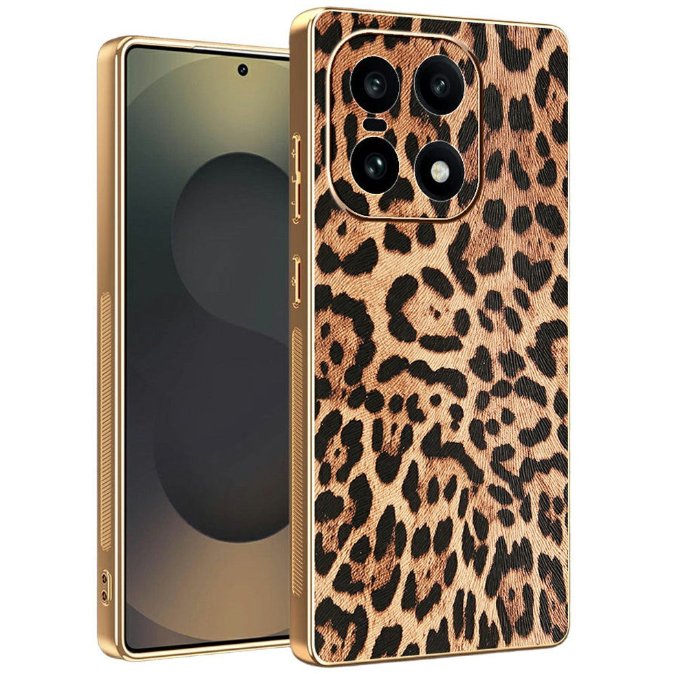 Kunstleder/Leopard Silikon Hülle/Case für OnePlus 15 | ZITOCASES®