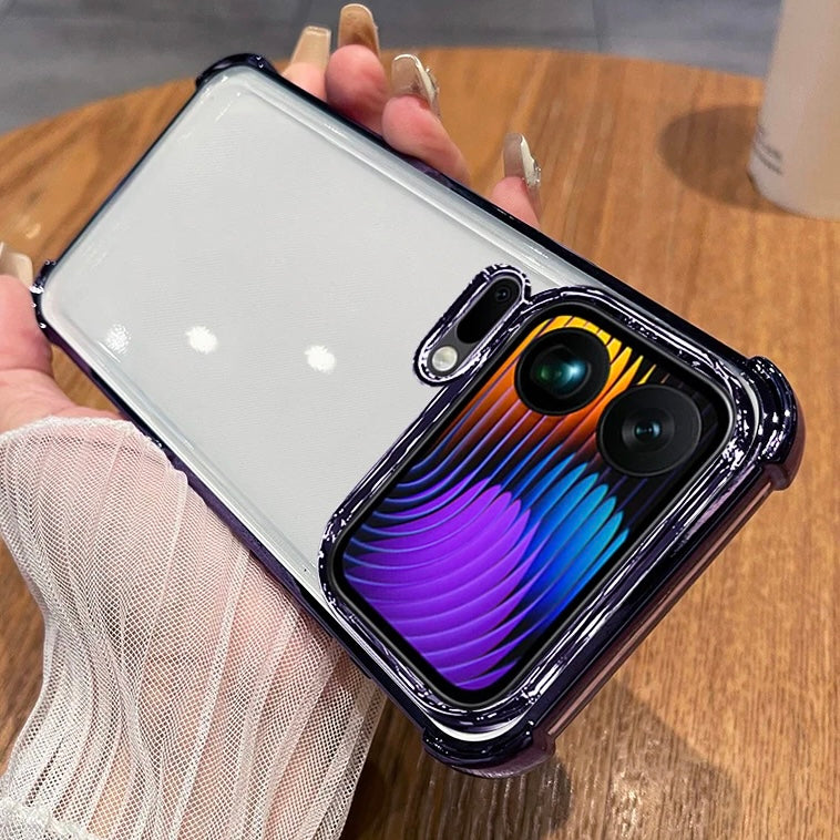 Transparente Chrom/Airbag Hülle/Case für Xiaomi 17, 17 Pro, 17 Pro Max | ZITOCASES®
