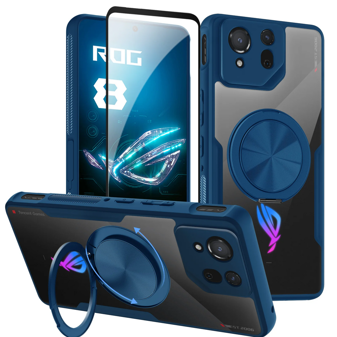 Stoßfeste MagSafe/Magnet Silikon Vollschutz Hülle/Case für Asus ROG Phone 8, 8 Pro, 7 Ultimate, 7, 6D, 6D Ultimate, 6, 6 Pro, 5s, 5s Pro, 5, 5 Ultimate, 3, 2 | ZITOCASES®