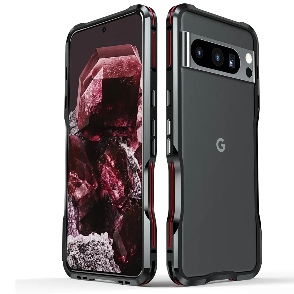 Aluminium Rahmen/Bumper Hülle/Case verschiedene Farben für Google Pixel 9, 9 Pro, 9 Pro XL, 9A, 8, 8 Pro, 8A, 7, 7 Pro, 7A, 6, 6A, 6 Pro, 5, 4, 4 XL, 4A, 3, 3 Xl, 3A, 3A XL | ZITOCASES®