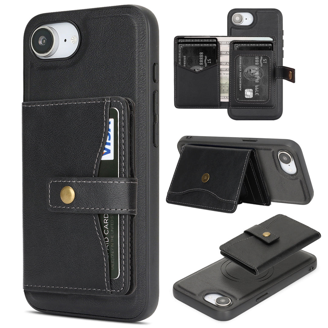 Kunstleder MagSafe Wallet/Kartenhalter Hülle/Case für iPhone 17e | ZITOCASES®