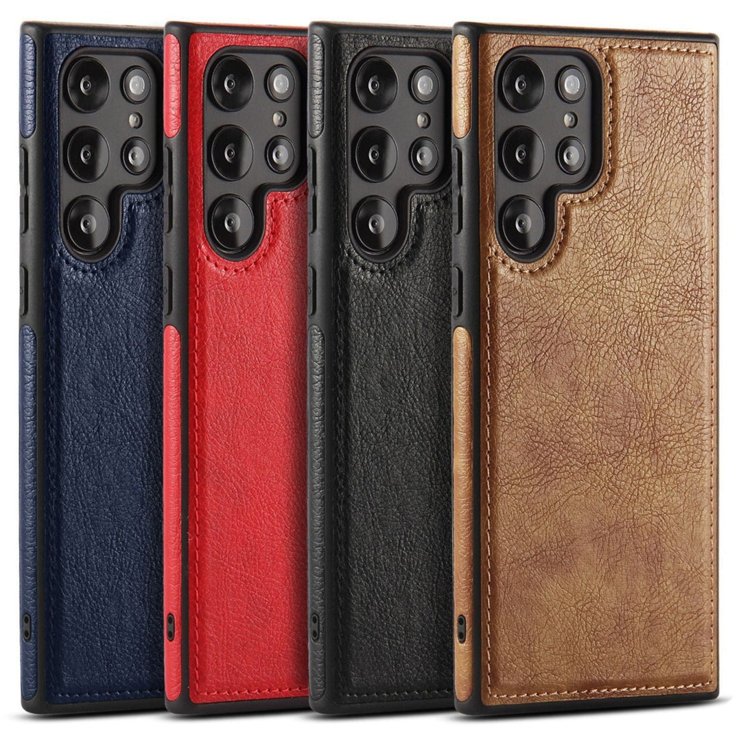 Kunstleder Silikon Hülle/Case für Samsung Galaxy Note-Serie | ZITOCASES®