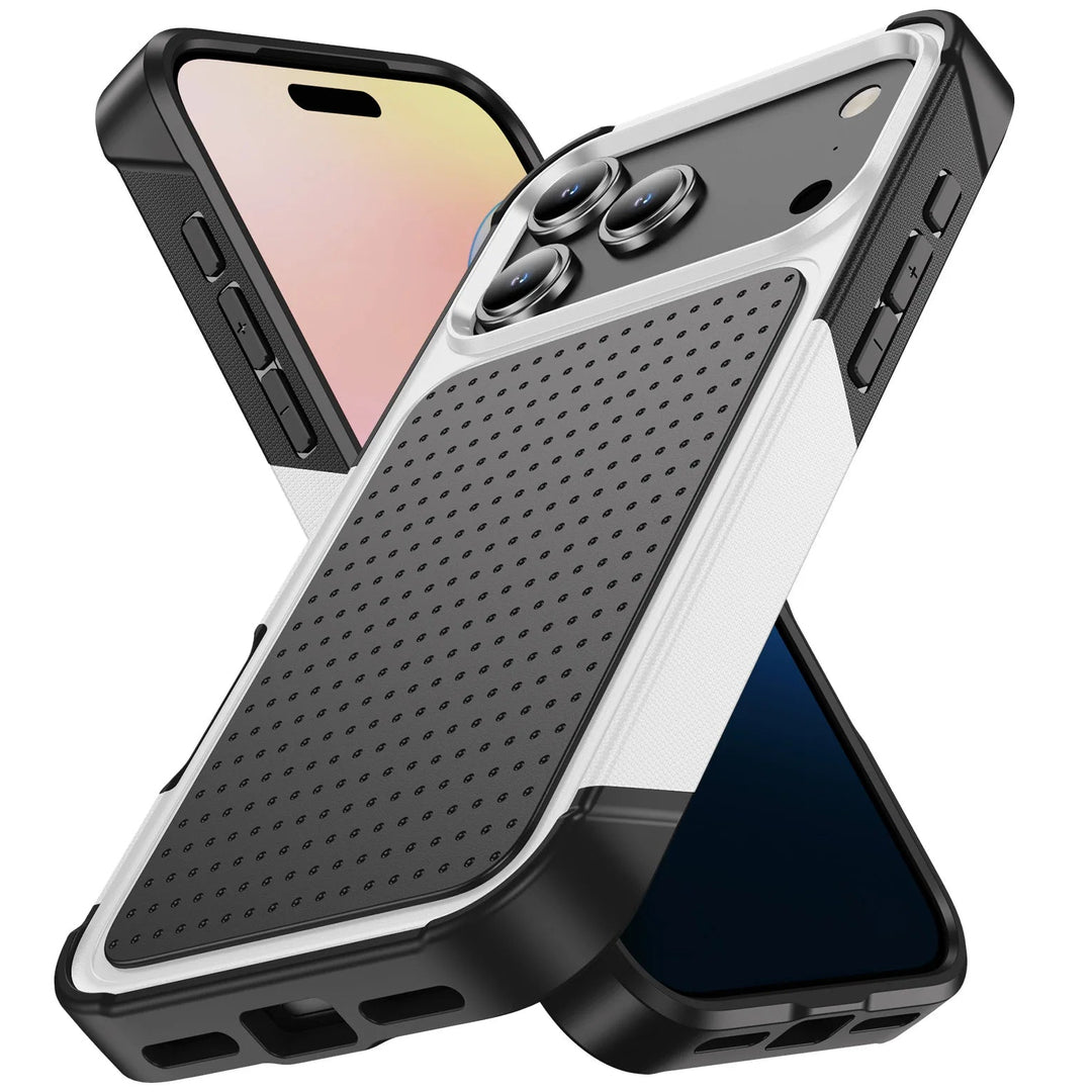 Zweifarbige Stoßfeste Silikon Hülle/Case für iPhone 17 Pro, 17 Pro Max | ZITOCASES®