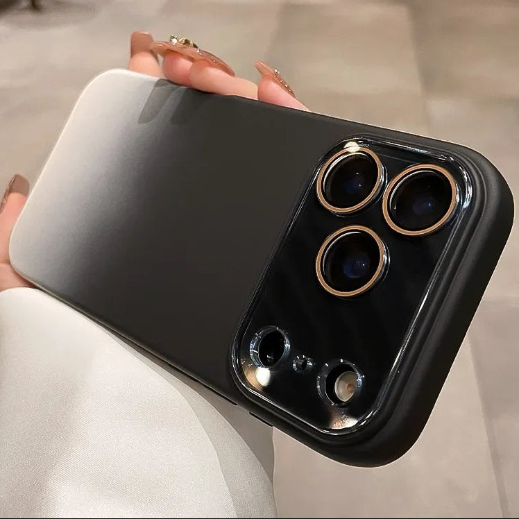 Matte/Farbverlauf Silikon Hülle/Case mit Kameraabdeckung für iPhone 17 Pro, 17 Pro Max | ZITOCASES®