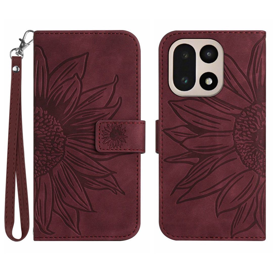 Blumen Motiv Kunstleder Klapp Hülle/Flip Case für OnePlus 15 | ZITOCASES®