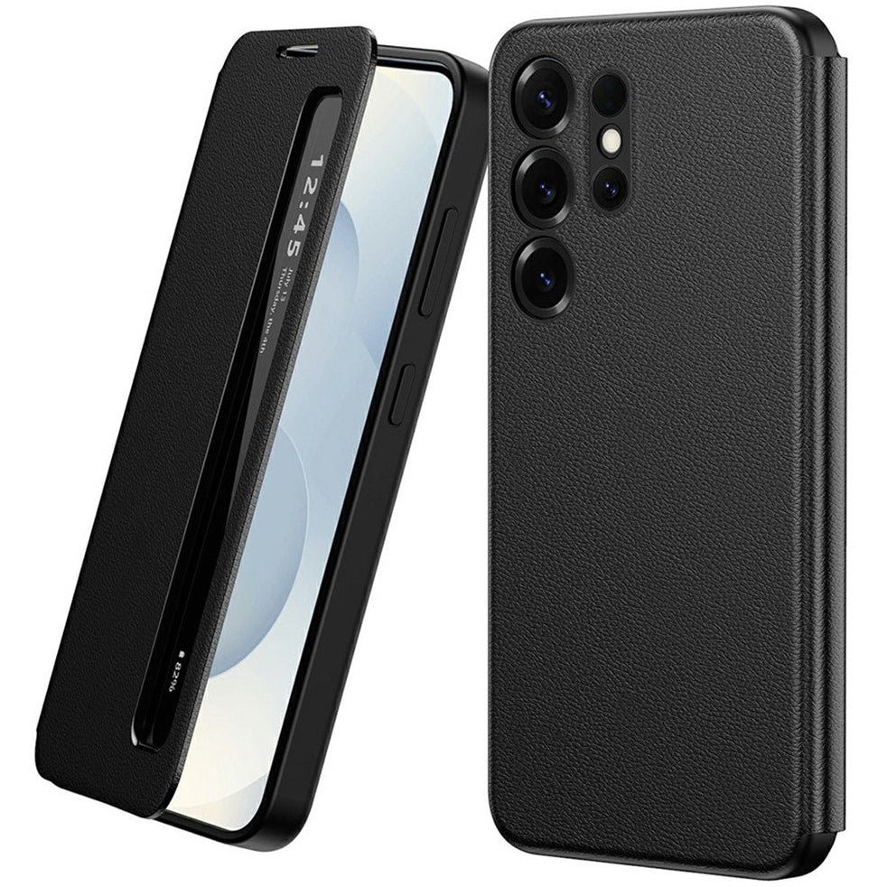 Kunstleder Klapp Hülle/Flip Case mit Sichtfenster für Samsung Galaxy S25, S25 Plus, S25 Ultra, S25 Edge, S25 FE, S24, S24 Plus, S24 Ultra, S24 FE,S23 FE, S23, S23 Plus, S23 Ultra, S22, S22 Plus, S22 Ultra, S21 FE, S21, S21 Plus, S21 Ultra | ZITOCASES®