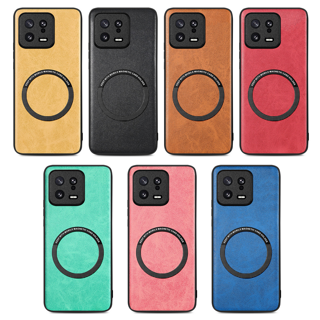 MagSafe/Magnet Kunstleder Hülle/Case für Xiaomi Redmi Note 14, 13-Serie | ZITOCASES®