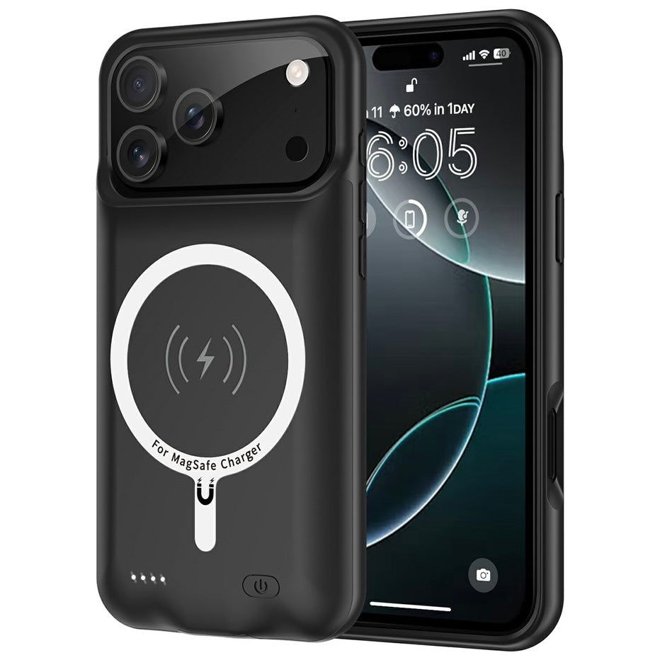 Akku Hülle/Case mit Ladefunktion für iPhone 17, 17 Pro, 17 Pro Max, Air, 16, 16 Plus, 16 Pro, 16 Pro Max, 16e, 15, 15 Plus, 15 Pro, 15 Pro Max, 14, 14 Plus, 14 Pro, 14 Pro Max, 13, 13 Pro, 13 Pro Max, 13 Mini, 12, 12 Pro, 12 Pro Max, 12 Mini, SE, 11 | ZITOCASES®