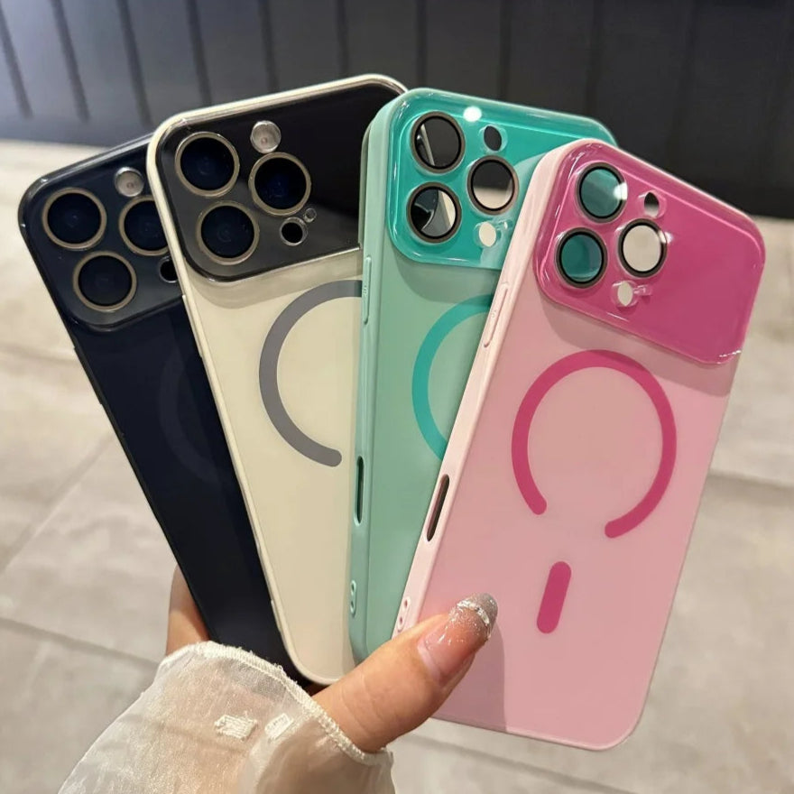 Bunte MagSafe/Magnet Hülle/Case mit Kameraabdeckung für iPhone 17 Pro, 17 Pro Max | ZITOCASES®