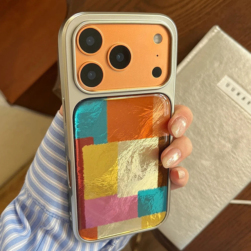 3D Mosaik Design Silikon Hülle/Case für iPhone 17 Pro, 17 Pro Max | ZITOCASES®
