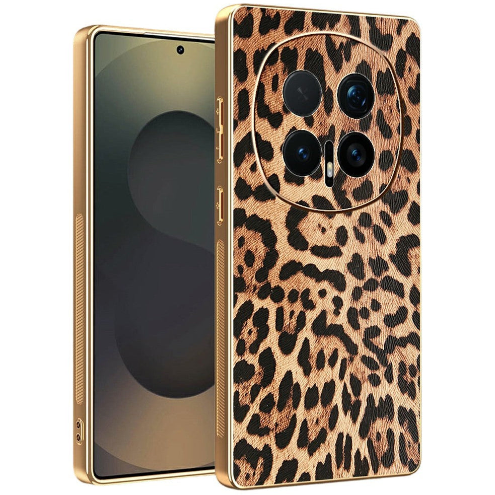Kunstleder/Leopard Silikon Hülle/Case für Honor Magic 8, 8 Pro, 8 Lite | ZITOCASES®
