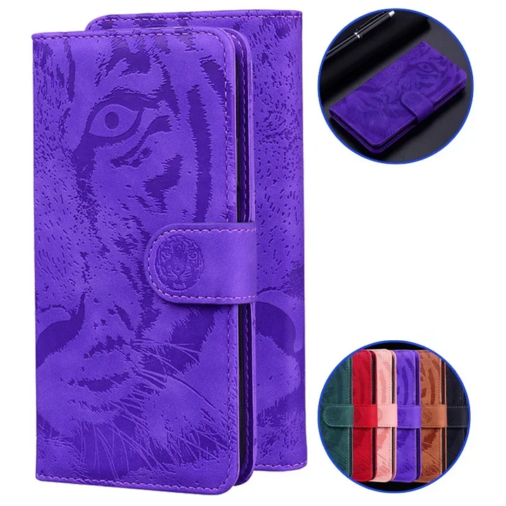 Tiger Motiv Kunstleder Klapp Hülle/Flip Case für Xiaomi 14, 13, Redmi Note 12, 11, 10-Serie | ZITOCASES®