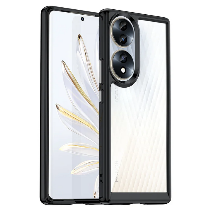 Transparente Silikon/Plastik Hülle/Case mit buntem Rahmen für Huawei Nova-Serie | ZITOCASES®