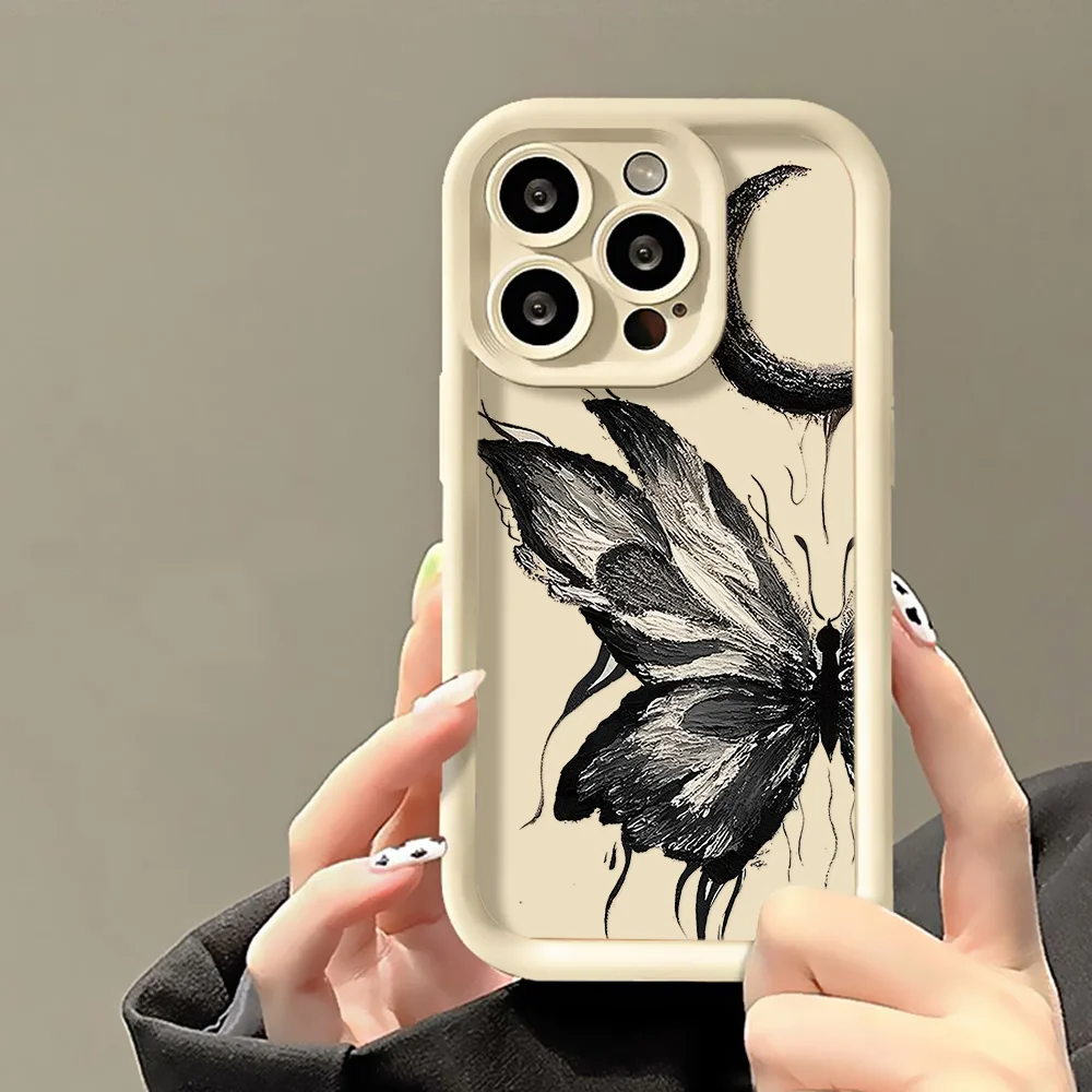 3D Schmetterling/Kunst Silikon Hülle/Case für iPhone 16, 16 Plus, 16 Pro, 16 Pro Max, 16e, 15, 15 Plus, 15 Pro, 15 Pro Max, 14, 14 Plus, 14 Pro, 14 Pro Max, 13, 13 Pro, 13 Pro Max, 13 Mini, 12, 12 Pro, 12 Pro Max, 12 Mini, SE, 11, 11 Pro, 11 Pro Max | ZITOCASES®