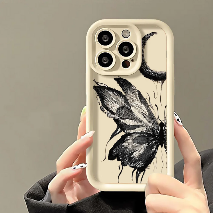 3D Schmetterling/Kunst Silikon Hülle/Case für iPhone 16, 16 Plus, 16 Pro, 16 Pro Max, 15, 15 Plus, 15 Pro, 15 Pro Max, 14, 14 Plus, 14 Pro, 14 Pro Max, 13, 13 Pro, 13 Pro Max, 13 Mini, 12, 12 Pro, 12 Pro Max, 12 Mini, SE, 11, 11 Pro, 11 Pro Max | ZITOCASES®