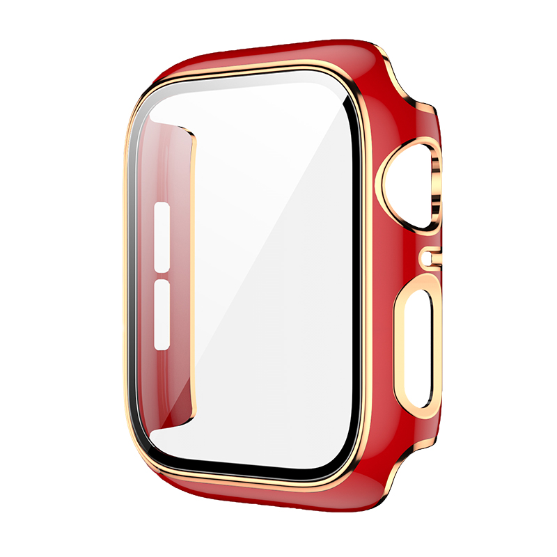 Luxus/Gold Plastik Vollschutz Hülle/Case für Apple Watch Series 10, 9, 8, 7, 6, 5, 4, 3, 2 ,1, SE, Ultra | ZITOCASES®