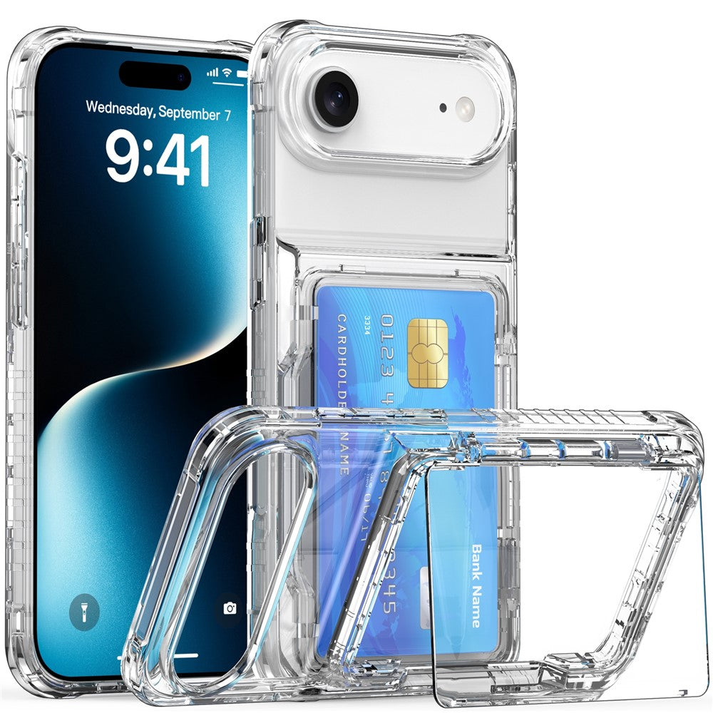 Transparente/Airbag Kartenfach Silikon Hülle/Case für iPhone Air | ZITOCASES®
