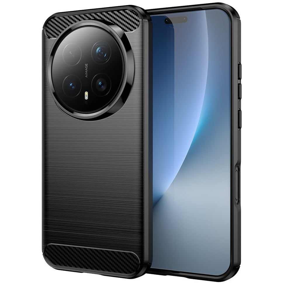 Metallstruktur/Carbon Optik Silikon Hülle/Case für Honor Magic 8, 8 Pro, 8 Lite | ZITOCASES®