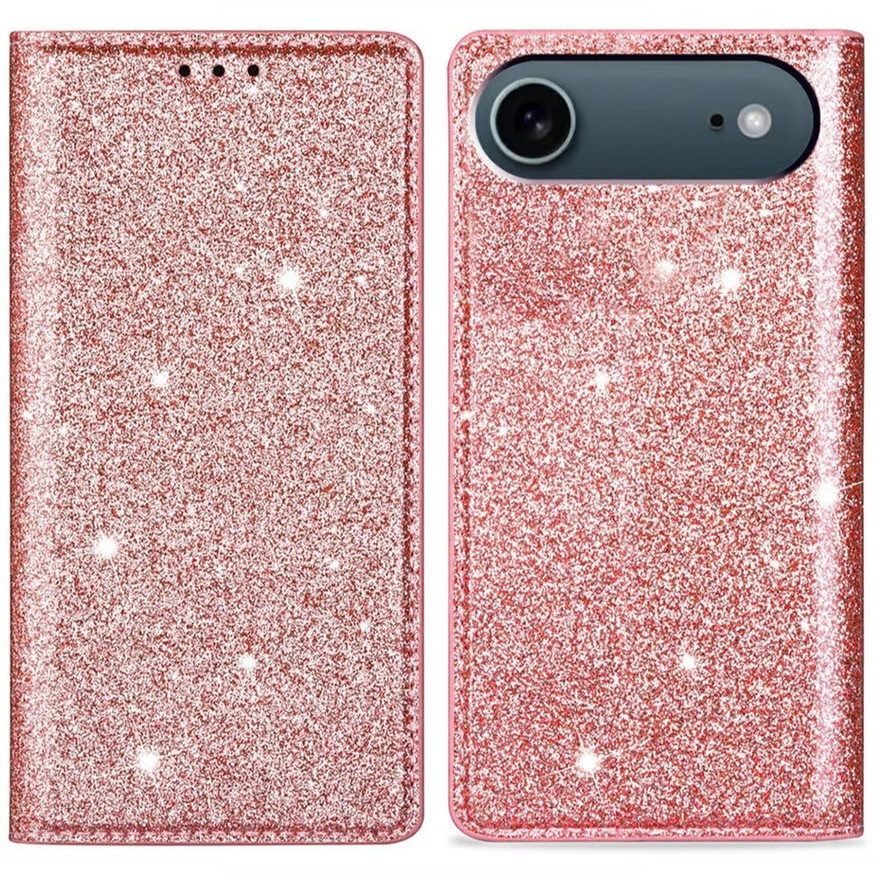 Glitzer Kunstleder Klapp Hülle/Flip Case für iPhone Air | ZITOCASES®