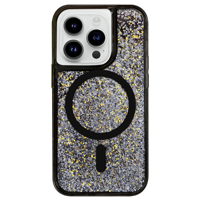 SALE | iPhone 14 Pro | 3D Liquid Glitzer MagSafe/Magnet Silikon Hülle/Case | ZITOCASES®