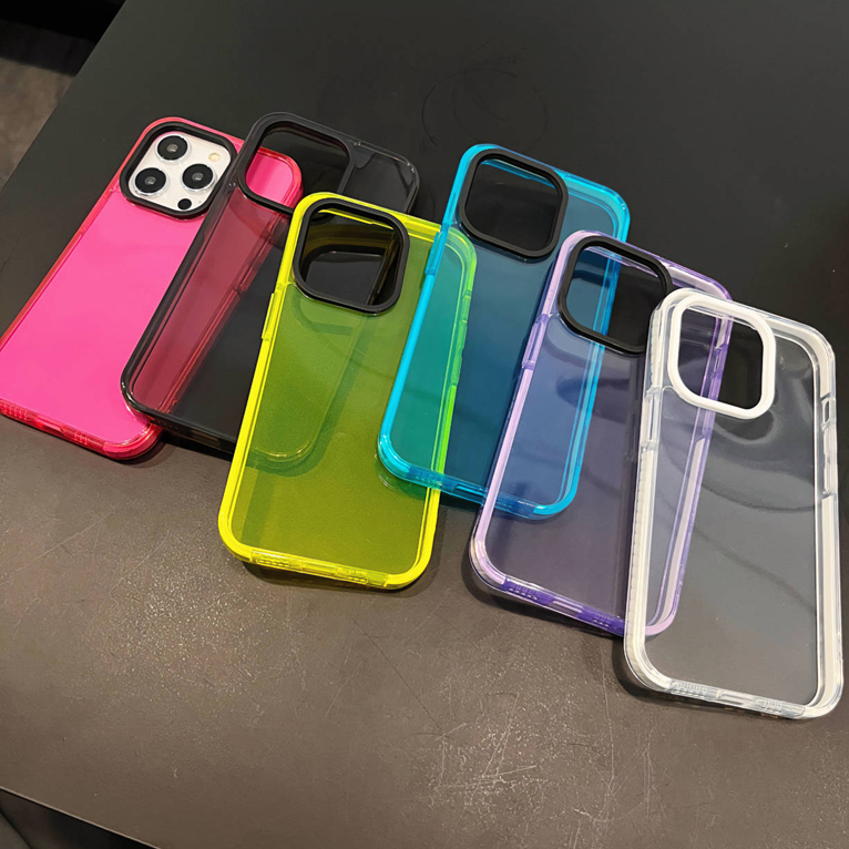 Neon/Silikon Hülle/Case für iPhone 16, 15, 14, 13-Serie | ZITOCASES®