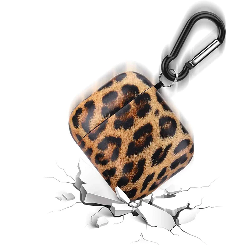 Leoparden Motiv Plastik Hülle/Case für AirPods 1, 2, 3, 4 | ZITOCASES®