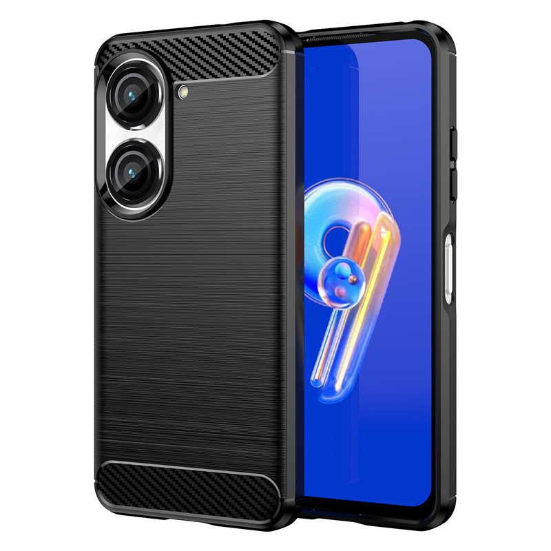 Edle Carbon Akzente Soft Hülle/Case verschiedene Farben für Asus ZenFone 11 Ultra, 10, 9, 8, 7 Pro, 6 | ZITOCASES®