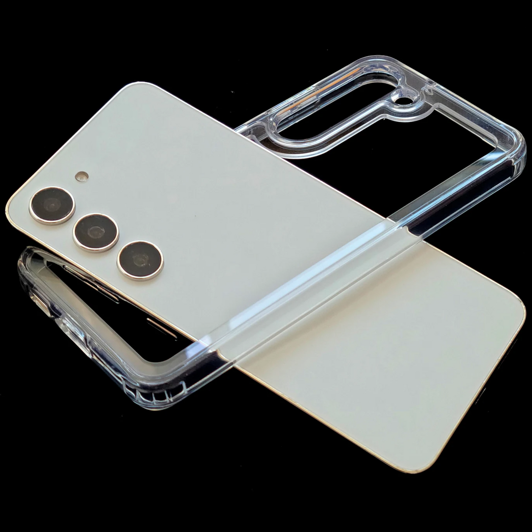 Transparente Rahmen/Bumper Silikon Hülle/Case für Samsung Galaxy S25, S25 Plus, S25 Ultra, S24, S24 Plus, S24 Ultra, S24 FE, S23 FE, S23, S23 Plus, S23 Ultra, S22, S22 Plus, S22 Ultra, S21 FE, S21, S21 Plus, S21 Ultra, S20, S20 Plus, S20 Ultra, S20 FE | ZITOCASES®