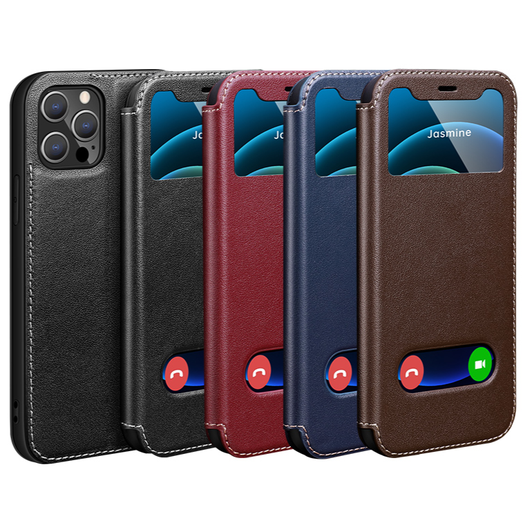 SALE | iPhone 16 | Kunstleder Klapp Hülle/Flip Case mit Sichtfenster | ZITOCASES®
