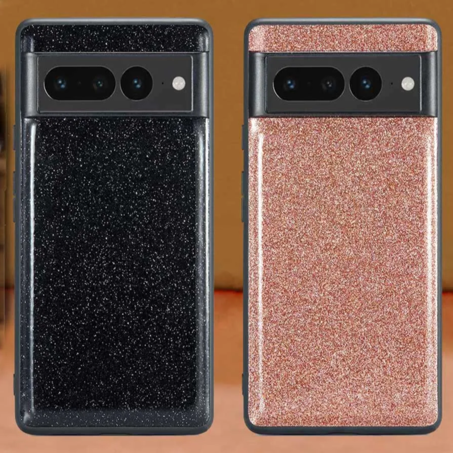 Lack/Glitzer Kunstleder Hülle/Case für Google Pixel 9, 9 Pro, 9 Pro XL, 9A, 8, 8 Pro, 8A, 7, 7 Pro, 7A, 6, 6A, 6 Pro, 5, 4, 4 XL, 4A, 3, 3 Xl, 3A, 3A XL | ZITOCASES®