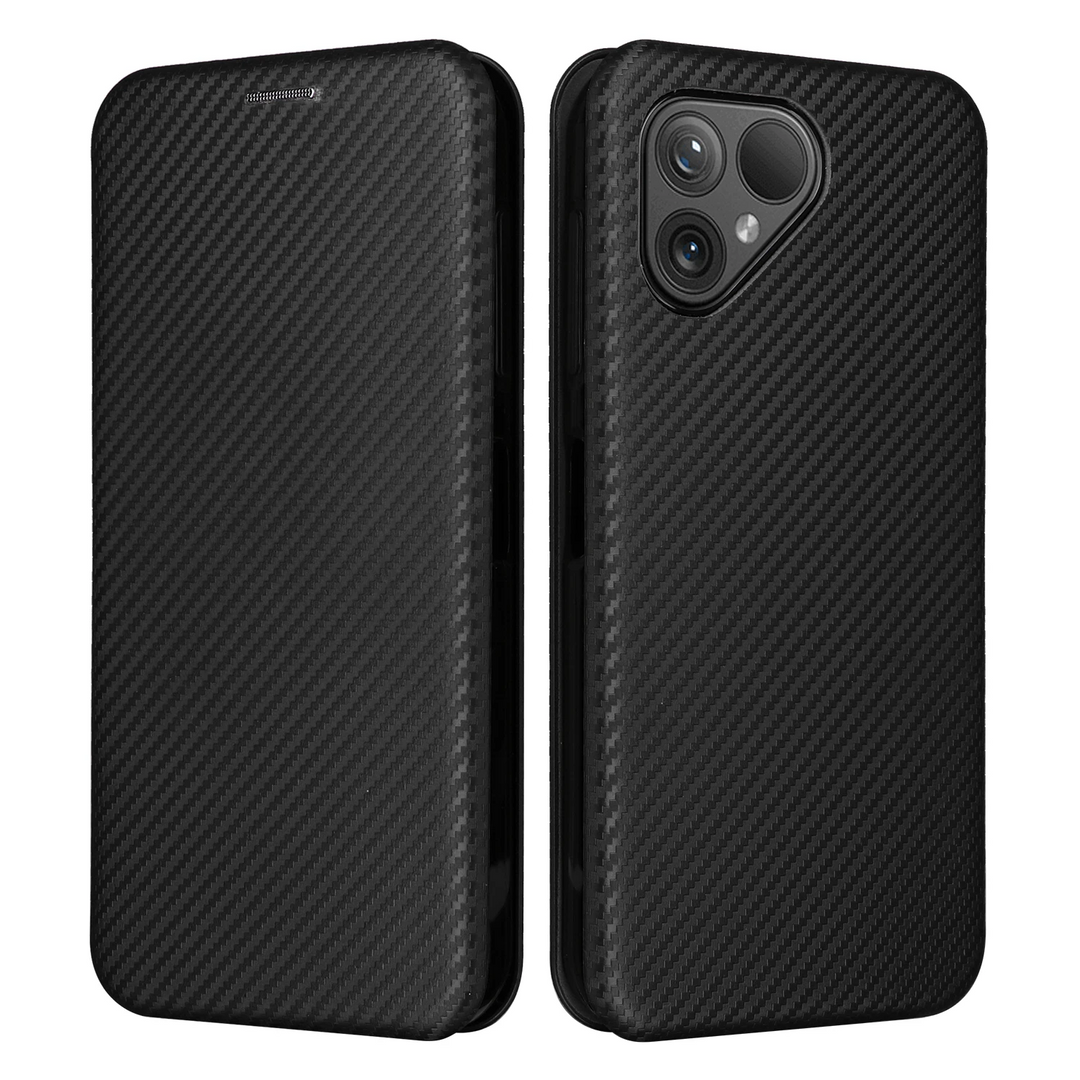 Kunstleder Carbon Klapp Hülle/Flip Case für Fairphone 5, 4 | ZITOCASES®