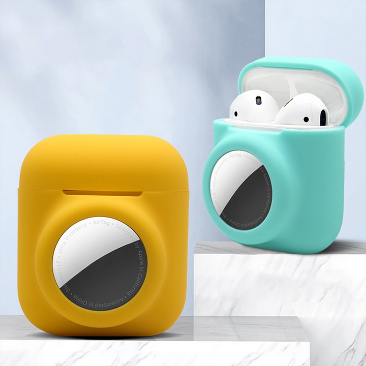 2-in-1 Silikon Airtag Hülle/Case für AirPods 1, 2, 3, 4 | ZITOCASES®