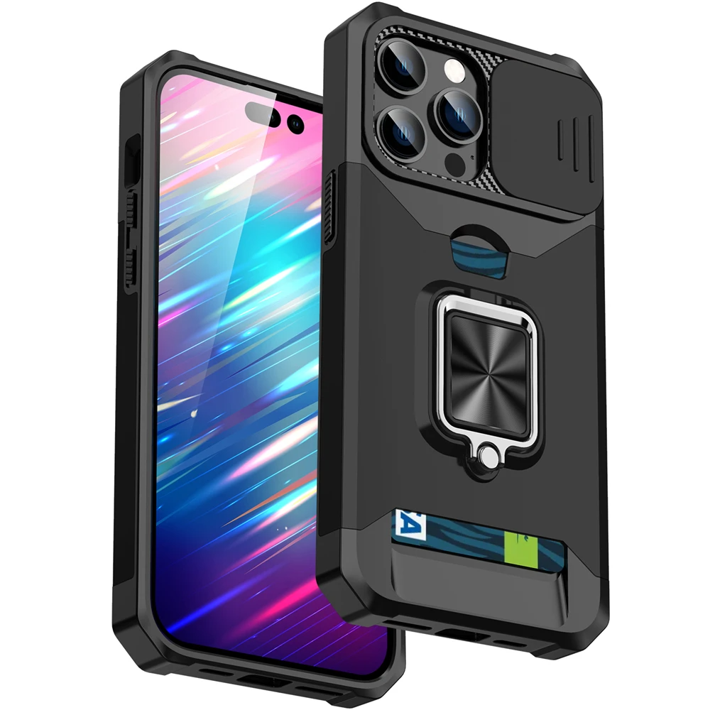 Kamera Schutz Outdoor/Magnet Kartenfach Hülle/Case für iPhone 16-Serie | ZITOCASES®