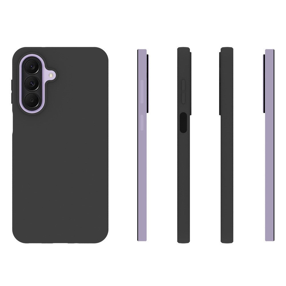 Dünne/Schwarze Silikon Hülle/Case für Samsung Galaxy S26 FE